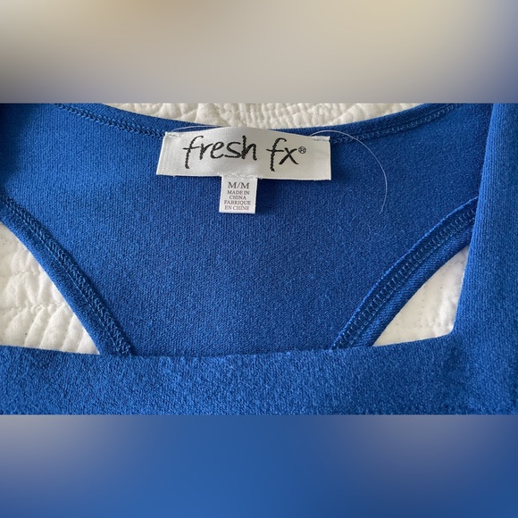 FRESH FX, CERULEAN BLUE CAUSAL DRESS SIZE: M - Picture 12 of 13